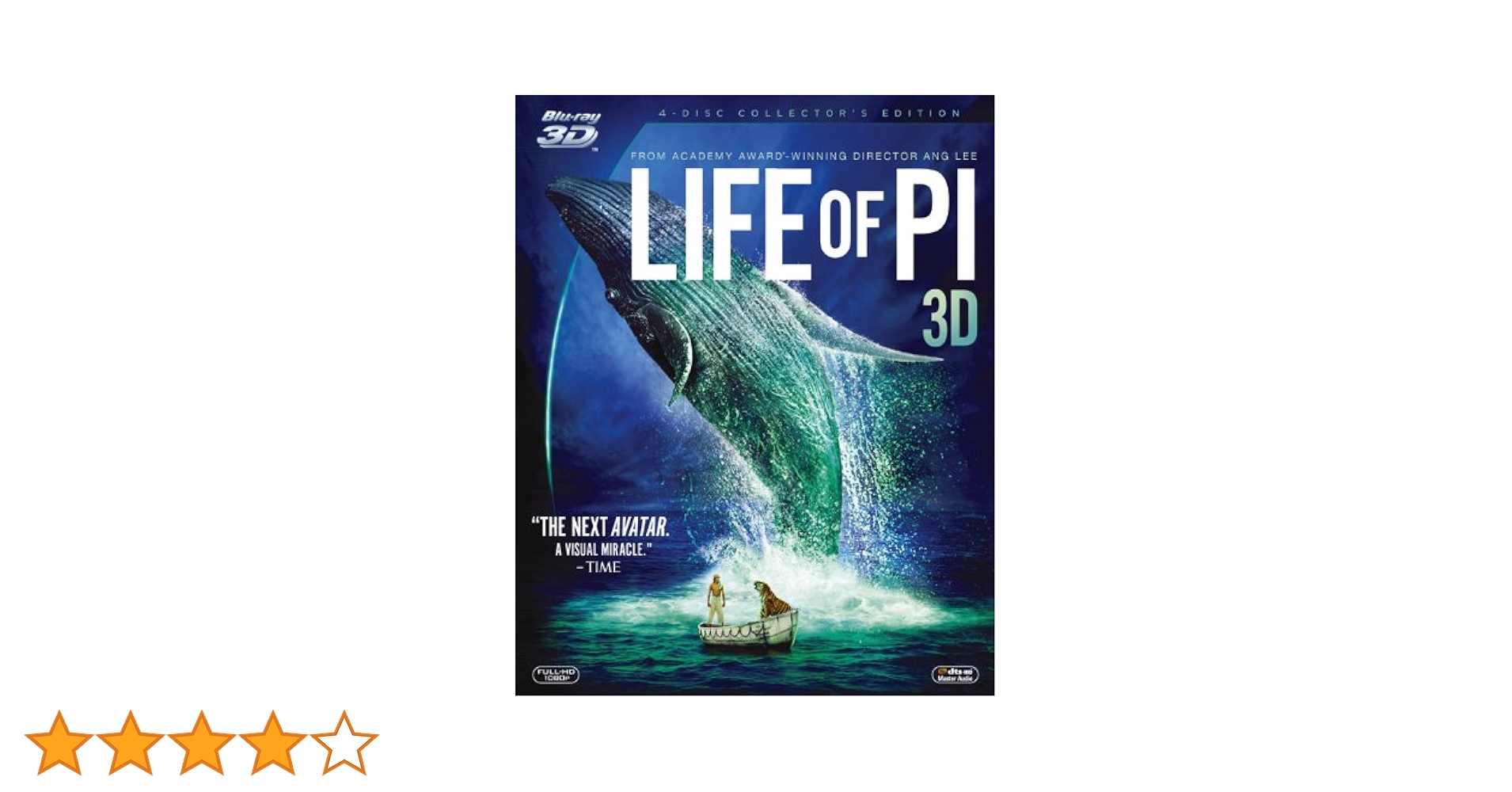 (未使用･未開封品)　ライフ・オブ・パイ/トラと漂流した227日(3枚組)[4K ULTRA HD + 3D + Blu-ray] 0pbj0lf Amazon.co.jp: ライフ・オブ・パイ/トラと漂流した227日(3枚組